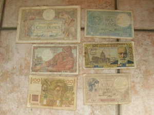 FRANCE LOT DE 6  BILLETS A VOIR SUR PHOTO (C747) - Picture 1 of 2