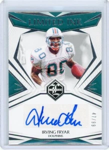 2021 LIMITED #LI-IF IRVING FRYAR AUTOGRAPH #47/99 (MIAMI DOLPHINS) 032525 - Picture 1 of 1