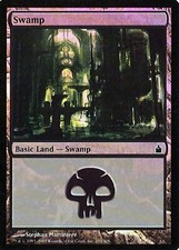 MTG - Ravnica: City of Guilds - Swamp #295 - Foil - Various conditions