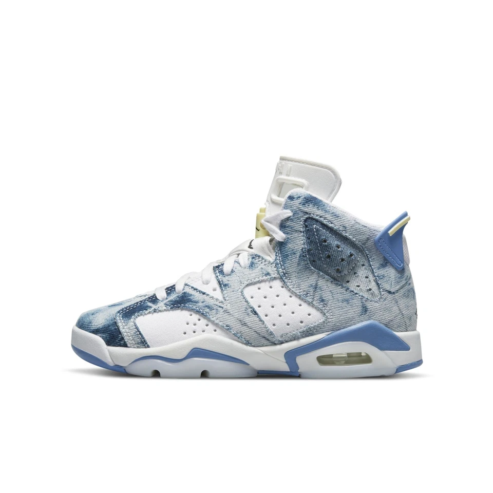 [DM9045-100] Air Jordan Retro 6 (GS) Juvenil 'Denim Lavado' Foto 1 de 1
