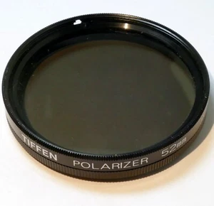 Tiffen Filter 52mm Linear Polarizer PL made in Japan - Picture 1 of 7