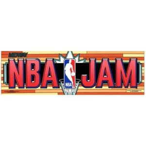 NBA JAM Arcade Marquee High Quality Translite Backlit - Picture 1 of 1