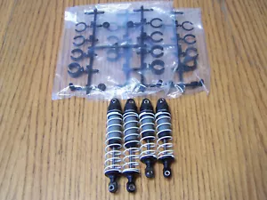 Fits Traxxas 2wd RUSTLER BL-2s Front Rear Shocks w Springs & Shock Spacers / VXL - Picture 1 of 3