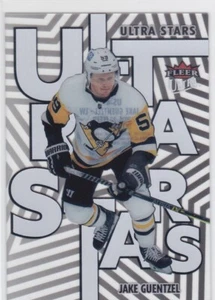 2021/22 FLEER ULTRA..JAKE GUENTZEL..ULTRA STARS..CARD # US-4..PENGUINS - Picture 1 of 1