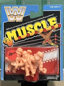 Super7 M.U.S.C.L.E. 2017 nuevo Figuras de Leyendas de la WWE SELLADAS EN TARJETA - Imagen 1 de 2
