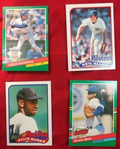 Gemischtes Baseball-Set mit 4 Karten Ellis Burks. Ryne Sandberg. Neil Allen. Nolan Ryan - Bild 1 von 9