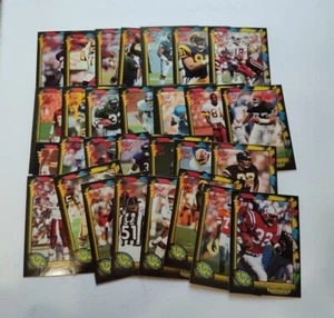 Vintage 1992 NFL WILD CARD AAA Sports Inc Trading Cards Lot Of 31 - Picture 1 of 5