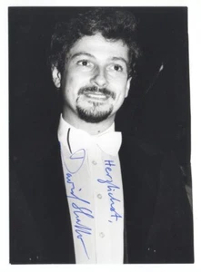 Israeli Conductor DAVID SHALLON Hand Signed Photo from 1986 - Picture 1 of 1