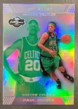 PIERCE / ALLEN 2007-08 TOPPS CO-SIGNERS GOLD GREEN FOIL 16/19