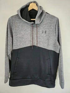 Under Armour Mens Hoodie Size MED ColdGear Jumper Pullover Athletic Sweatshirt - Picture 1 of 7