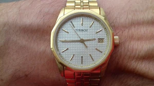 Tissot PR 100 SAPHIR B TEXTURED DIAL VINTAGE COLLECTION NOS MONTRE WATCH SWISS - Imagen 1 de 12