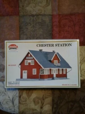 ho scale model power Chester station kit #454 - Image 1 of 3