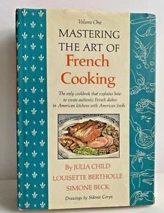Julia Child Mastering The Art Of French Cooking 1979 Volume One, Vintage w/DJ - Picture 1 of 9