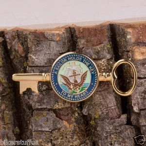 A Sailor Holds the Key to My Heart Lapel Pin - Picture 1 of 2