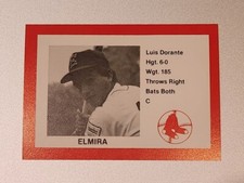 1987 CAIN ELMIRA PIONEERS RED #14 LUIS LOU DORANTE