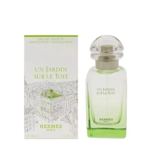 Hermes Un Jardín Sur Le Toit Eau De Toilette Spray 1.6oz/50ml - Nuevo y Sellado Foto 1 de 1