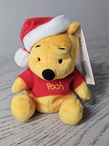 Vintage & Rare Mattel Holiday Pooh | Winnie The Pooh | With Tags | Plush Toy - Picture 1 of 4
