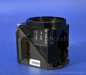 Zeiss Filter Set 18 Dichroic Filter Cube for Fluorescence Microscope BP 390-420 - Picture 1 of 1