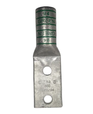 Thomas & Betts 1100/24 Compression Lug 600 MCM to 24 AWG Copper Wire Terminal - Image 1 of 2