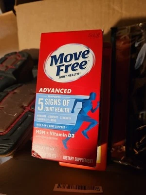Move Free глюкозамин хондроитин МСМ витамин D3 добавка для здоровья суставов 80... - Изображение 1 из 3