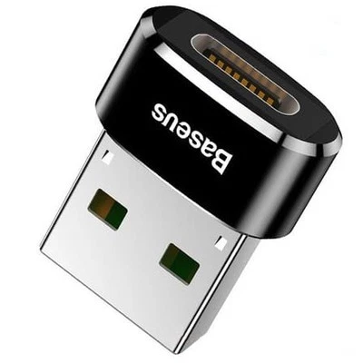 Baseus mini Adapter USB-A auf USB-C Adapter 3A - Bild 1 von 4