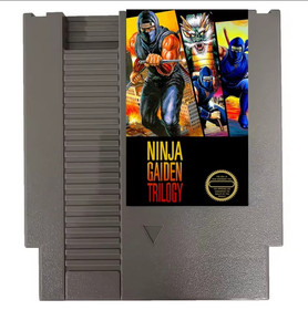 Ninja Gaiden Trilogy Nintendo NES Game Cartridge Ninja Gaiden Series