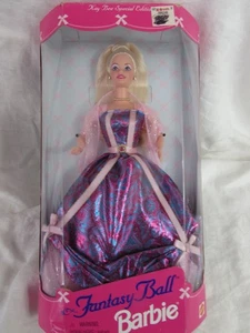 Vintage 1997 Fantasy Ball Barbie Puppe Mattel NRFB 18594 Kay Bee Toys Special ED - Bild 1 von 4