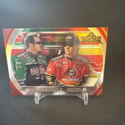 2007 Press Pass Stealth Chrome JJ Yeley #73 NASCAR NM - Image 1 of 2