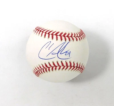 克里斯·阿彻签名罗林斯OMLB棒球美国职棒大联盟签名 — 第 1/3 张图片