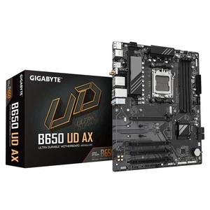 GIGABYTE B650 UD AX Motherboard - AMD Ryzen 9000 Series CPUs, 6+2+2 Phases VRM, - Bild 1 von 4