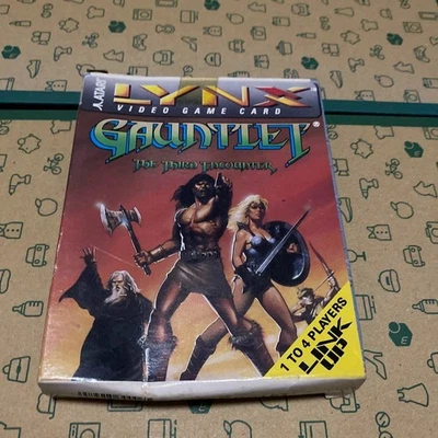 Atari Lynx Gauntlet Game Software USED Japan Free Shipping Very Good Condition - Image 1 of 4