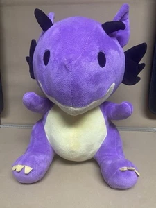 Fukuya Purple Dragon XL Plush 12"-14" ULTRA RARE Large Stuffed Animal NWT - Picture 1 of 7