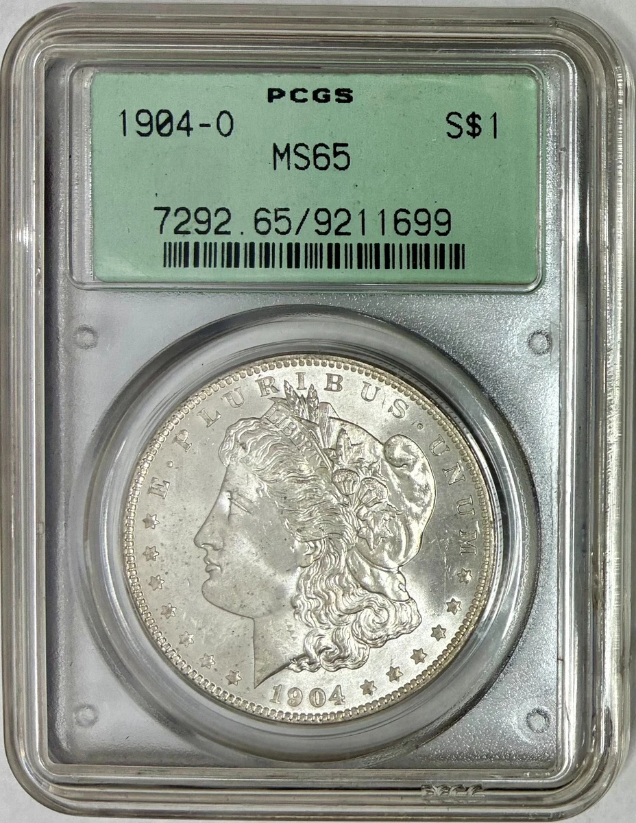1904 MS 65 Graded Morgan Dollars for sale | eBay