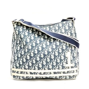 Christian Dior Crossbody bag Navy Blue PVC 4468336 - Picture 1 of 11