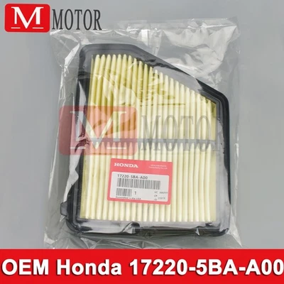 Filtro de aire de motor genuino OEM 17220-5BA-A00 para Honda Civic 2,0 L L L4 2016-2020 EE. UU. Foto 1 de 4
