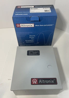 AL125UL Altronix Power Supply / Battery Charger 12VDC or 24VDC @ 1 Amp Grey - Image 1 of 4