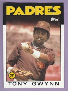 1986 Topps #010, Tony Gwynn, NM+ - Picture 1 of 2