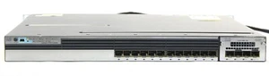 Cisco Catalyst 3750-X Series 12-Port Gigabit SFP Network Switch WS-C3750X-12S-S - Picture 1 of 12