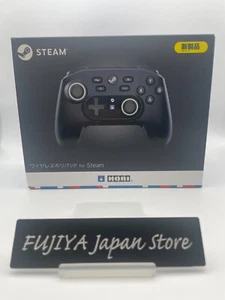 Wireless Hori pad Controller for Steam Midnight Black HPC-055 Japan New - Picture 1 of 10