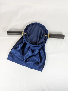 Bolsa de ofrenda de terciopelo azul de dos asas bolsas de colección para iglesias o capillas - Imagen 1 de 1