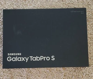 NEW Samsung Galaxy TabPro S Wifi 12inch SMW703NZKAG Black - Picture 1 of 2