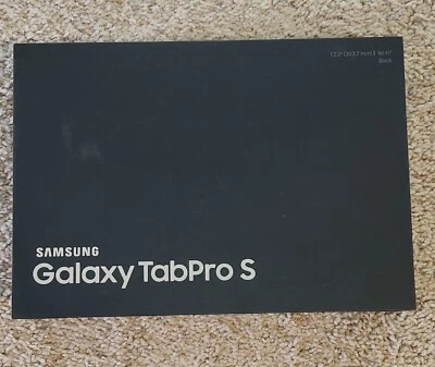 NEW Samsung Galaxy TabPro S Wifi 12inch SMW703NZKAG Black - Image 1 of 2