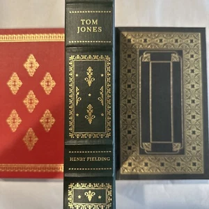 Franklin Library TOM JONES Collectors DELUXE Edition Comedy Romance ILLUSTRATED! - Picture 1 of 24