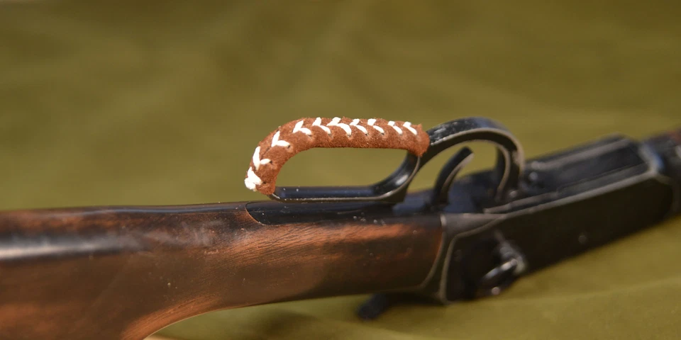 WAYNE' S DOG Premium-Wildleder-Hebelumschlag Für Lever Action Rifles Henry Winchester Marlin
