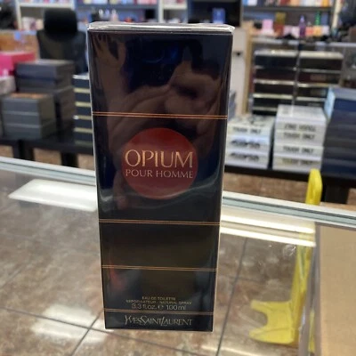 Eau de Toilette Spray Opium de Yves Saint Laurent para Hombre 3.3 OZ Foto 1 de 2