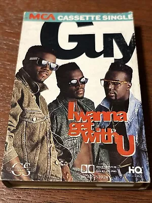 Guy I Wanna Get with U Cassette Single 1990 MCA Teddy Riley New Jack Hip Hop  Foto 1 de 4
