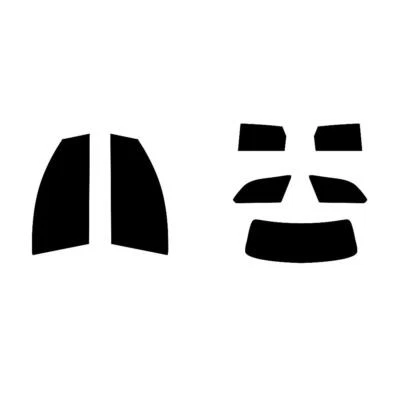 Kit completo de tinte de ventana precortada para Dodge Journey 2011-15 película de tinte delantera y trasera Foto 1 de 4