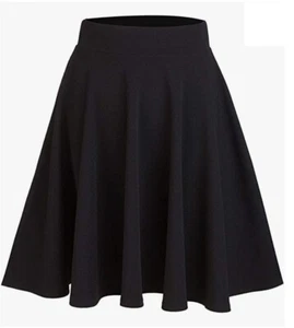 Womens Skirt Super Stretchy Elastic Waist Skirts- Medium - Picture 1 of 6
