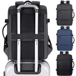 Mochila Oxford de viaje de negocios mochila grande para computadora portátil + puerto de carga USB - Imagen 1 de 32