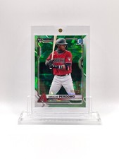 Geraldo Perdomo Bowman Chrome RARE GREEN SAPPHIRE #/125 Rookie Card RC #98